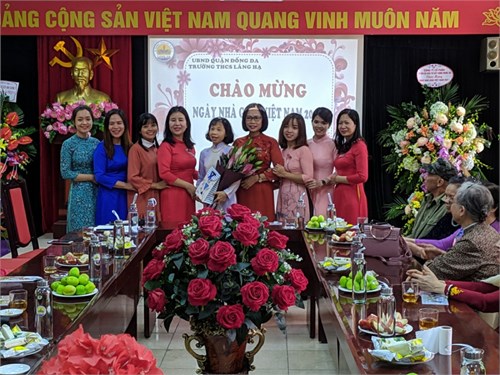 THCS Láng Hạ tổ chức Tri ân các thầy, cô GV hưu nhân ngày NGVN 20-11